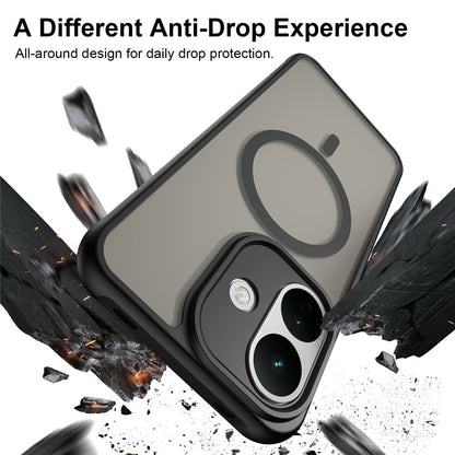 Coque MagSafe pour Xiaomi Redmi Note 17 Pro, Techsuit, HaloFrost II, noire