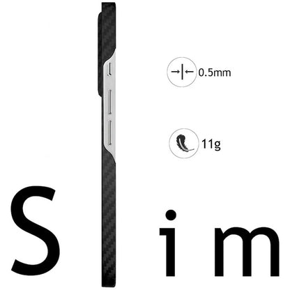 Coque MagSafe pour Apple iPhone 17 Air, Techsuit, Fibre d'Aramide, Noire