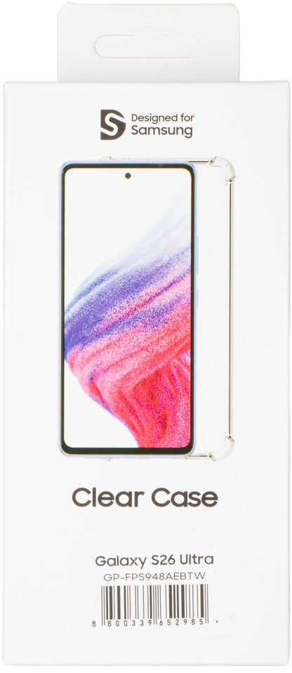 Coque Mobeen par Samsung pour Samsung Galaxy S26 Ultra S948, Transparente GP-FPS948AEBTW