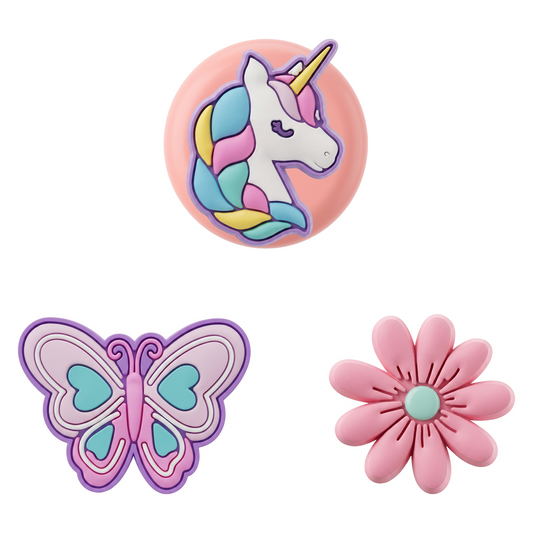 Coque OEM Butterfly pour Apple AirTag, Lot de 3 pièces, Multicolore