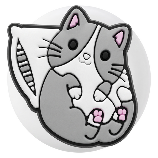 Coque OEM Chat pour Apple AirTag, Set de 3 pièces, Multicolore