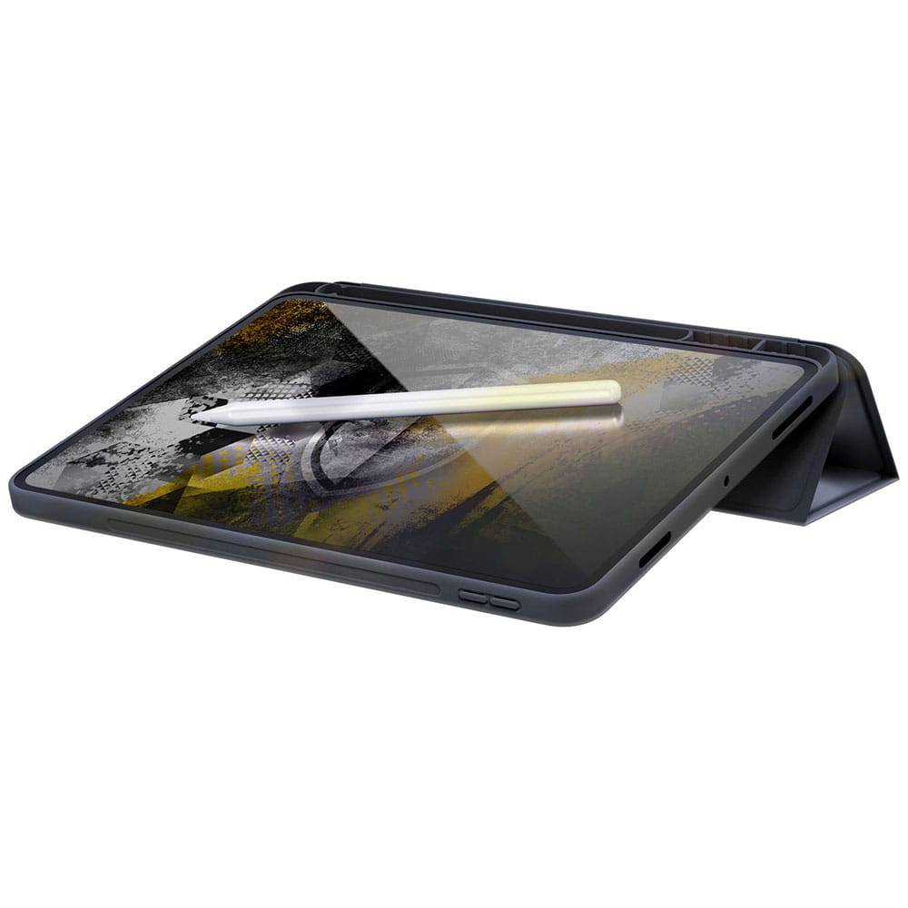 Housse pour Apple iPad (2025) / (2022), 3MK, Soft Tablet, Noire