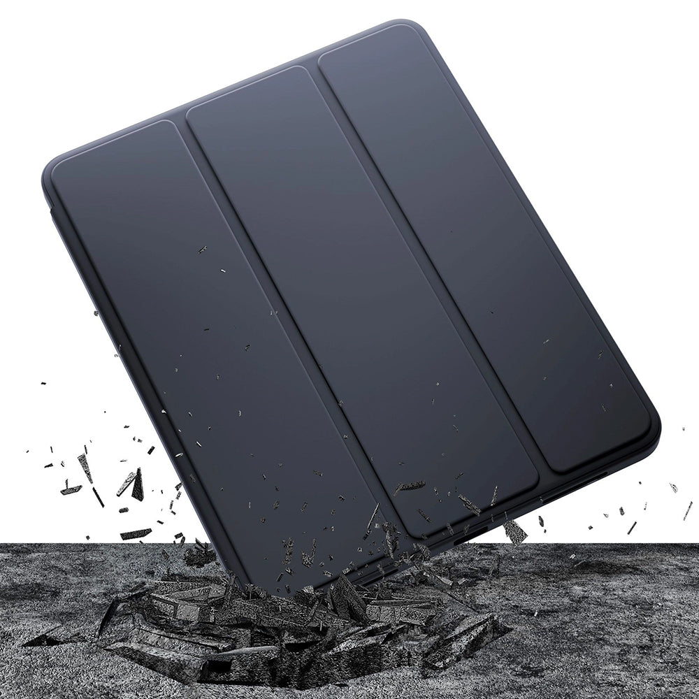 Housse pour Apple iPad (2025) / (2022), 3MK, Soft Tablet, Noire