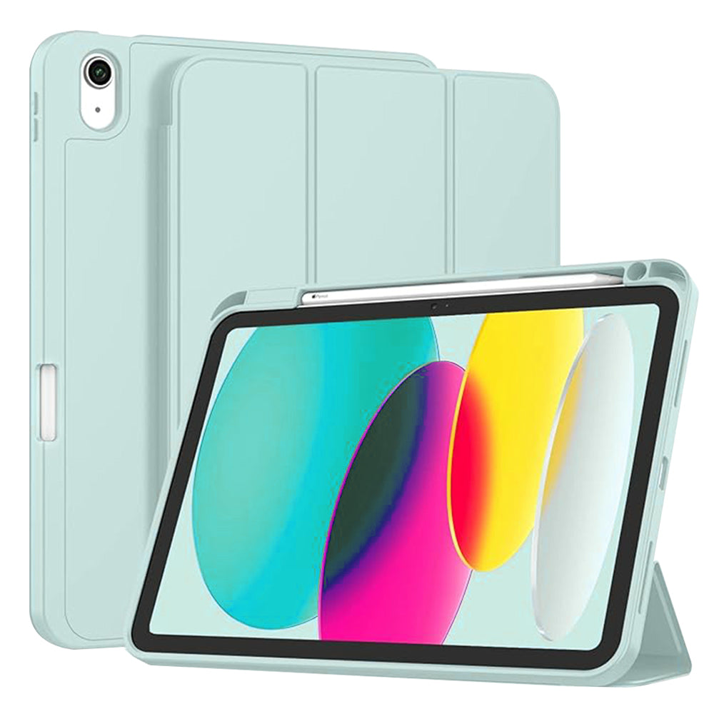 Housse pour Apple iPad (2025) / (2022), Techsuit, Flex Trifold, Bleu