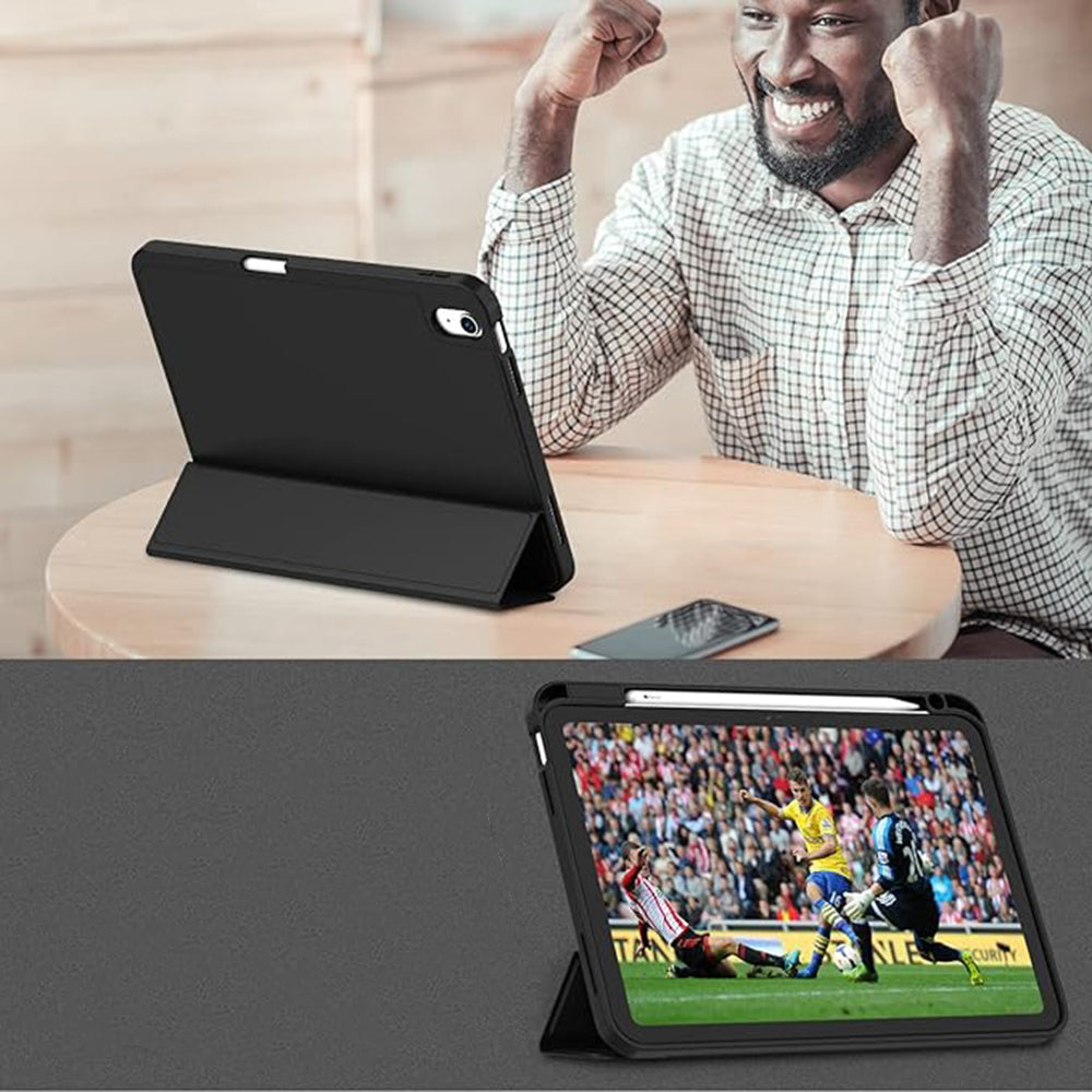 Housse pour Apple iPad (2025) / (2022), Techsuit, Flex Trifold, Bleu