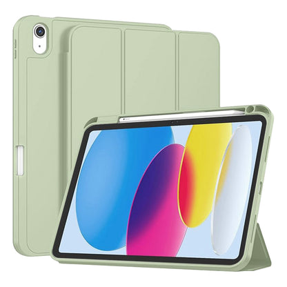 Housse pour Apple iPad (2025) / (2022), Techsuit, Flex Trifold, Vert Matcha