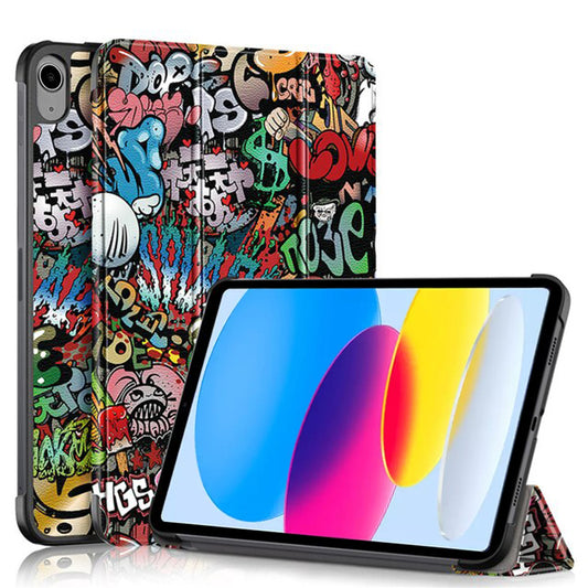 Housse pour Apple iPad (2025) / (2022), Techsuit, FoldPro Urban Vibe, Multicolore