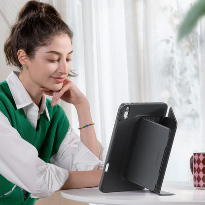 Housse pour Apple iPad (2025) / (2022), ESR, Flip Hybrid, Noire, Reconditionnée
