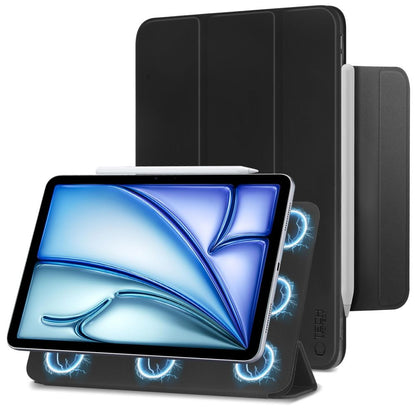 Étui pour Apple iPad iPad Air 11 (2024) / Air (2022) / Air (2020), Tech-Protect, SmartCase, Noir