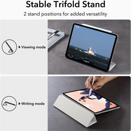 Étui pour Apple iPad Air 11 (2024) / Air (2022) / Air (2020) / Pro 11 (2018), ESR, Rebound, Blanc