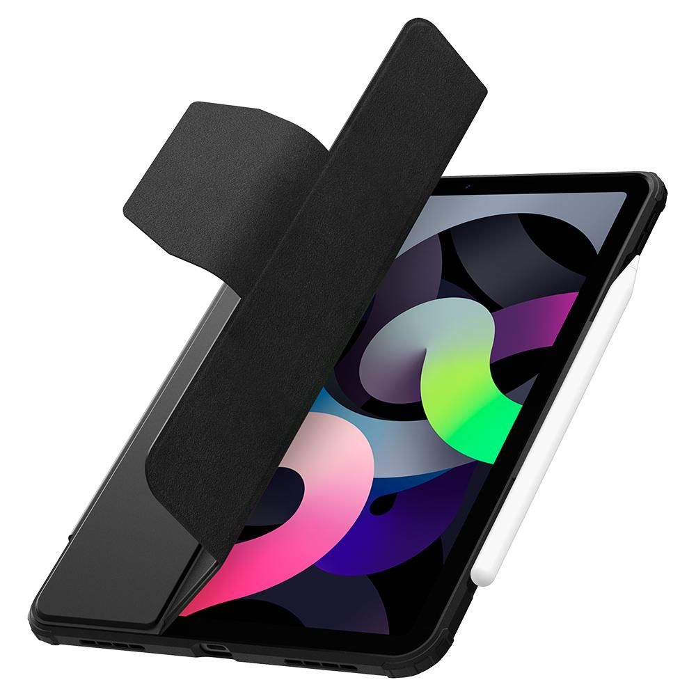 Étui pour Apple iPad Air (2022) / Air (2020), Spigen, Ultra Hybrid Pro, Noir