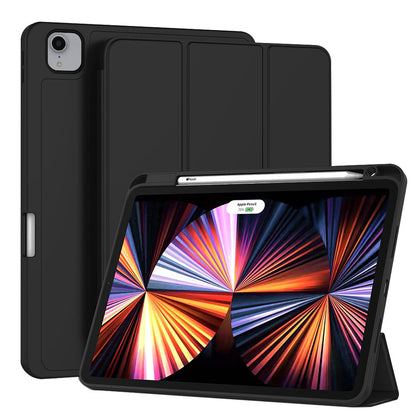 Housse pour Apple iPad Pro 11 (2022) / Pro 11 (2021) / Pro 11 (2020) / Pro 11 (2018), Techsuit, Flex Trifold, Noire