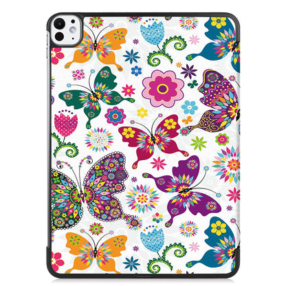 Case for Apple iPad Pro 11 (2024), Techsuit, FoldPro Butterfly, Multicolor