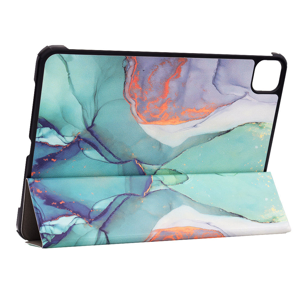 Case for Apple iPad Pro 11 (2024), Techsuit, FoldPro Green Time, Multicolor