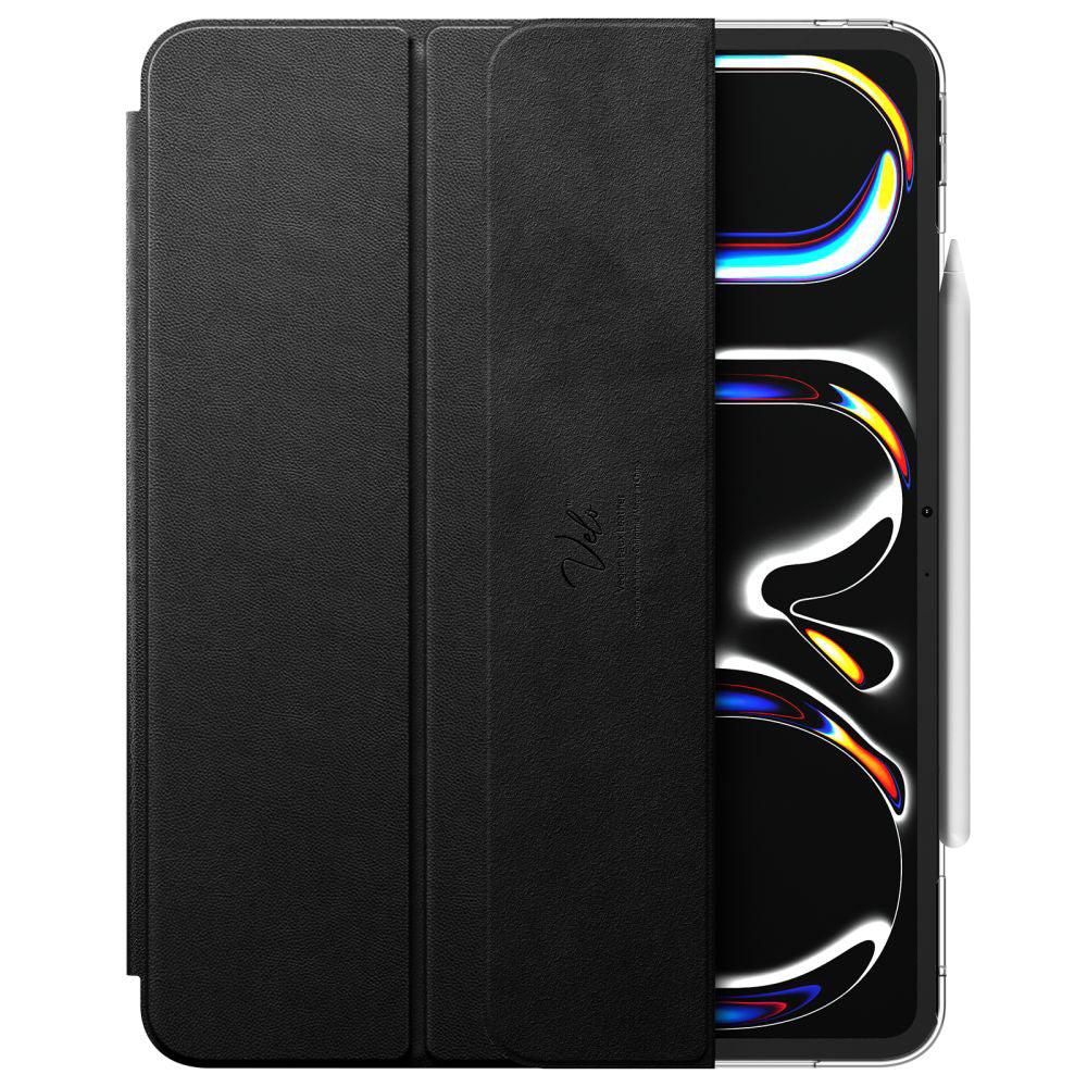 Étui pour Apple iPad Pro 13 (2024), Spigen, Liquid Air Folio, Noir