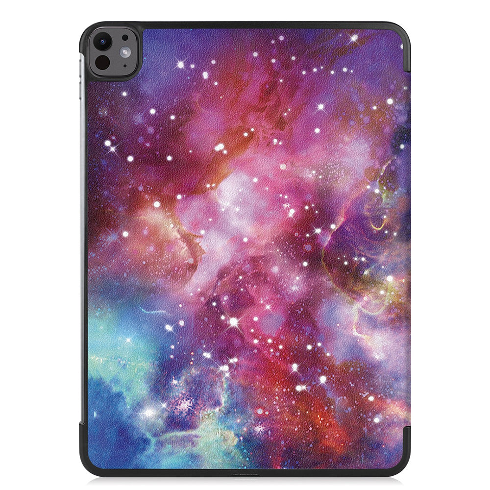 Case for Apple iPad Pro 13 (2024), Techsuit, FoldPro Galaxy, Multicolor