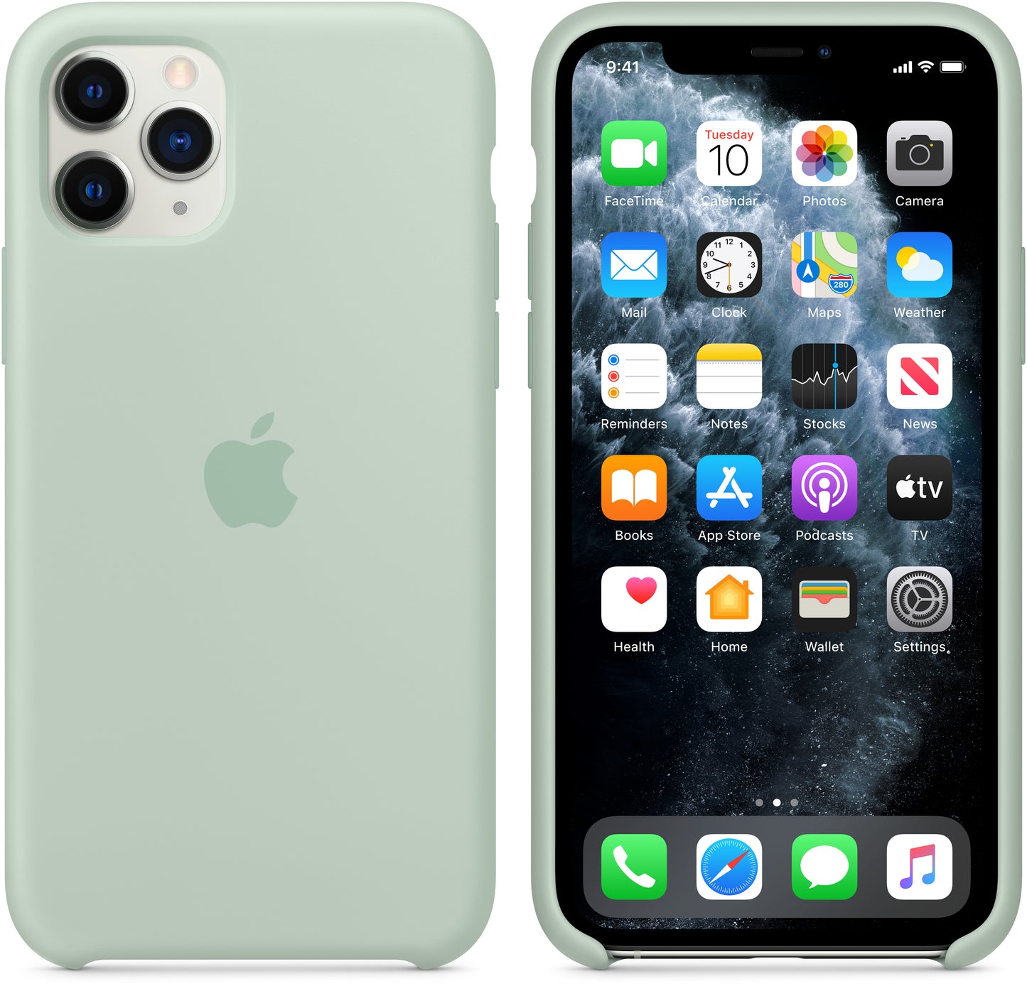 Coque pour Apple iPhone 11 Pro Max, Vert MXM92ZE/A 