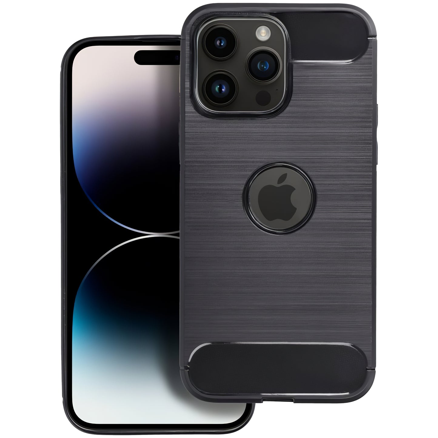 Coque pour Apple iPhone 16 Pro, OEM, Carbone, Noire