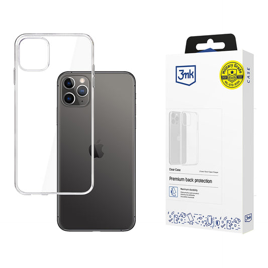 Coque pour Apple iPhone 11 Pro Max, 3MK, Clair, Transparent