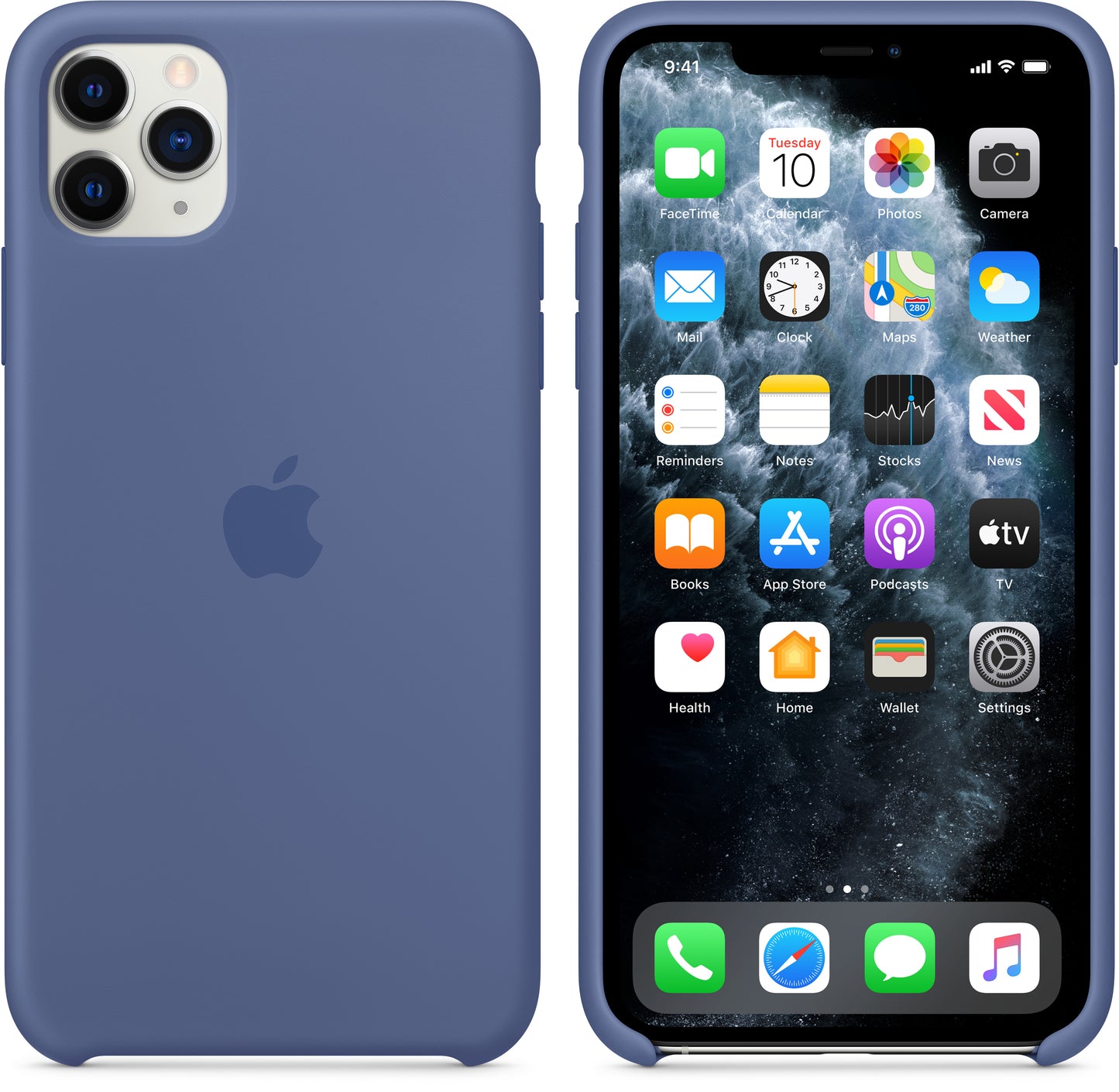 Coque pour Apple iPhone 11 Pro Max, Bleu MY122ZM/A 