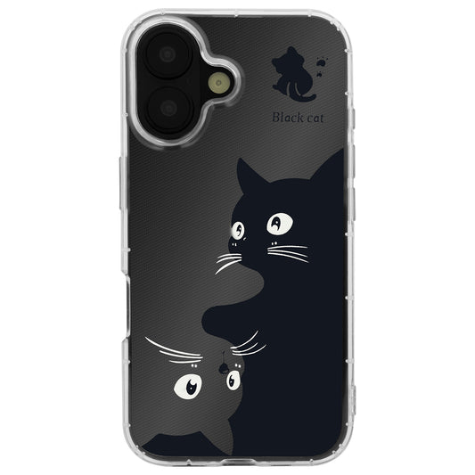 Étui pour Apple iPhone 17 Pro Max, OEM, Ultra Trendy Cat, Noir