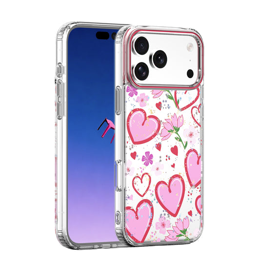 Coque pour Apple iPhone 15 Pro, OEM, Ultra Trendy Love 1, Multicolore