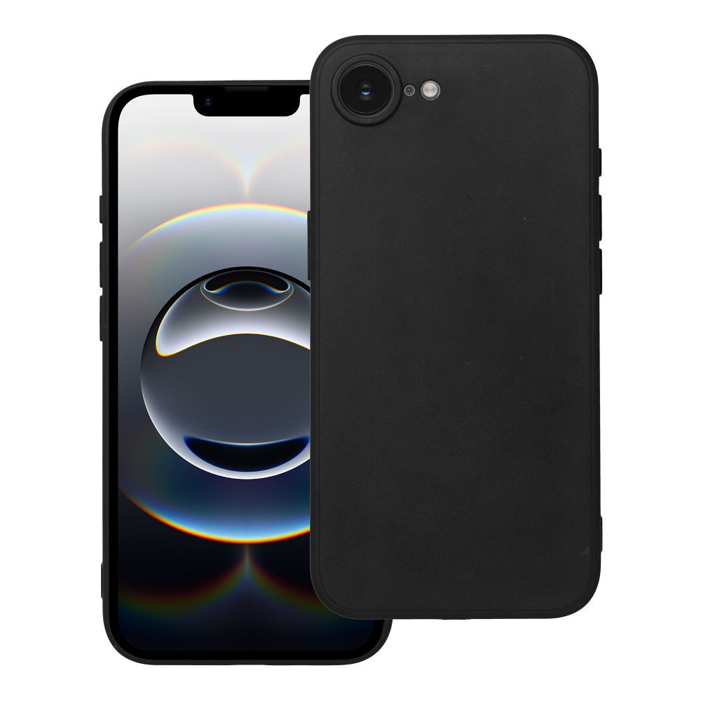 Coque pour Apple iPhone 17e / 16e, OEM, Souple, Noire