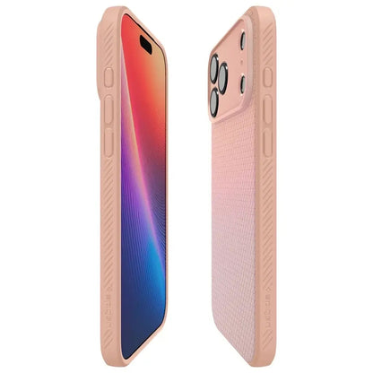 Coque pour Apple iPhone 18 Pro Max / 17 Pro Max, Spigen, Liquid Air, Rose ACS12115
