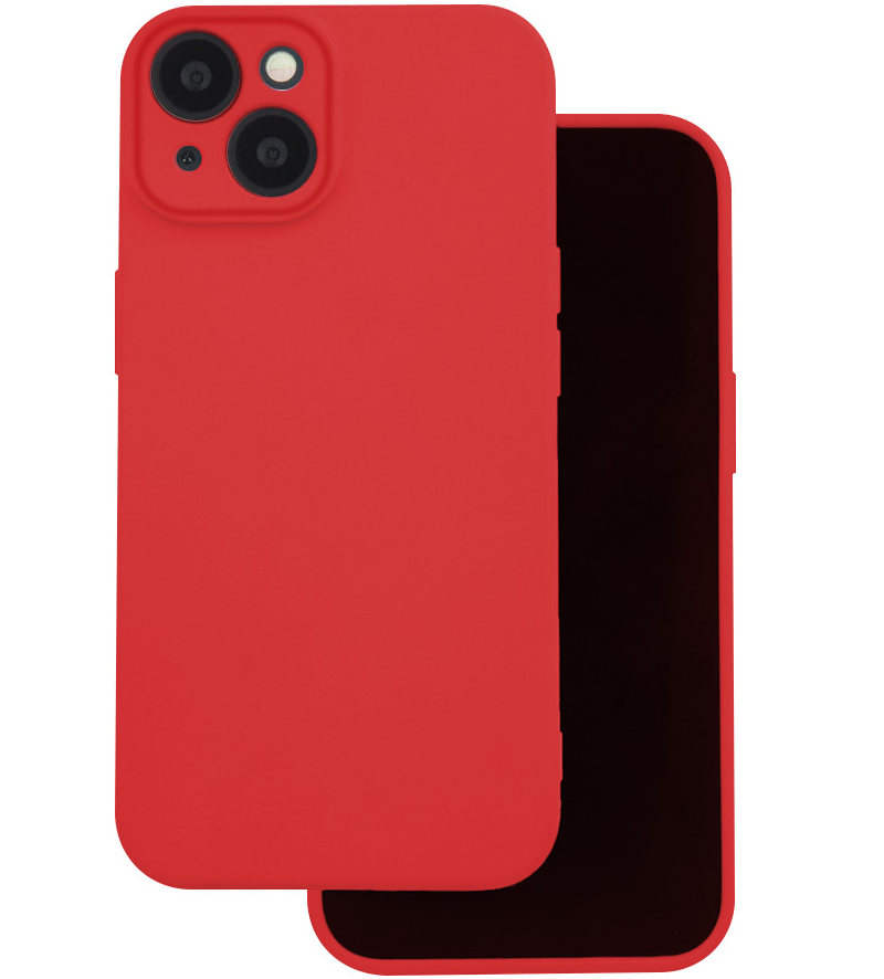 Coque pour Apple iPhone 18 Pro Max / 17 Pro Max, OEM, Silicone, Rouge