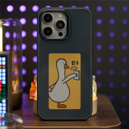 Coque pour Apple iPhone 15 Pro Max, OEM, Écran E-Ink Personnalisé, Noir