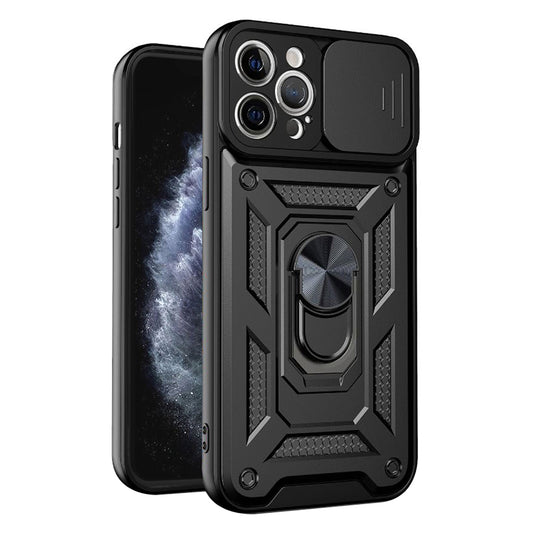 Coque pour Apple iPhone 11 Pro Max, Techsuit, CamShield, Noire