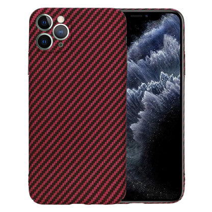 Coque pour Apple iPhone 11 Pro Max, Techsuit, Carbonite FiberShell, Rouge