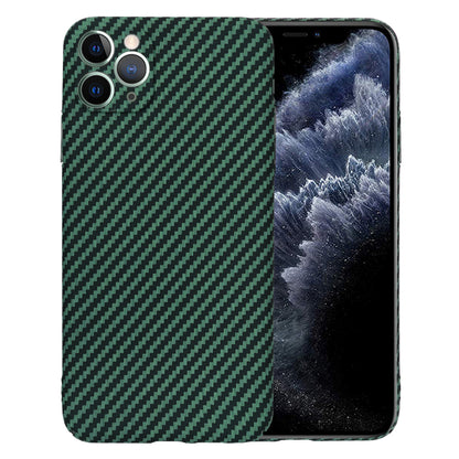 Coque pour Apple iPhone 11 Pro Max, Techsuit, Carbonite FiberShell, Vert