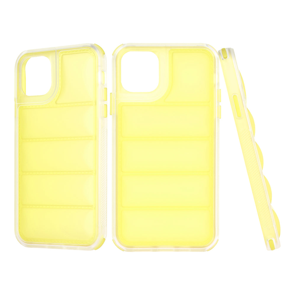 Coque pour Apple iPhone 11 Pro Max, Techsuit, Wave Shield, Jaune