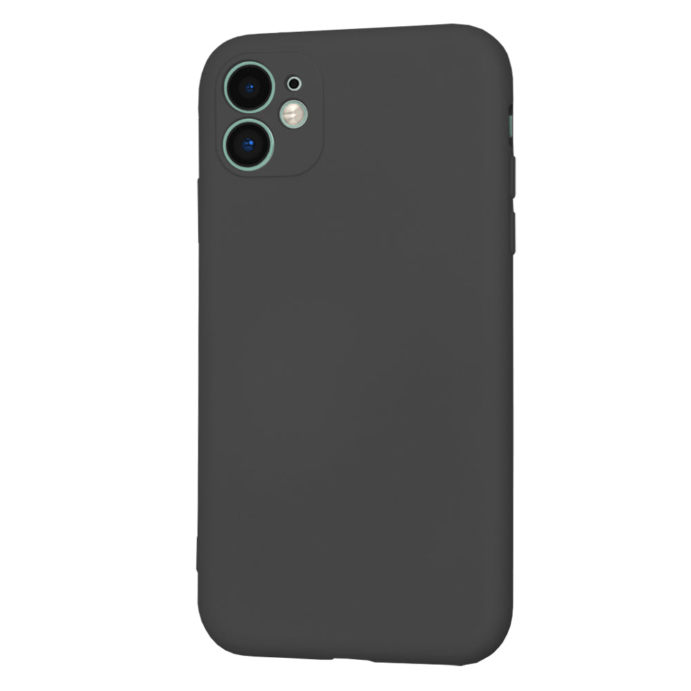 Coque pour Apple iPhone 11, Techsuit, SoftFlex, Noire