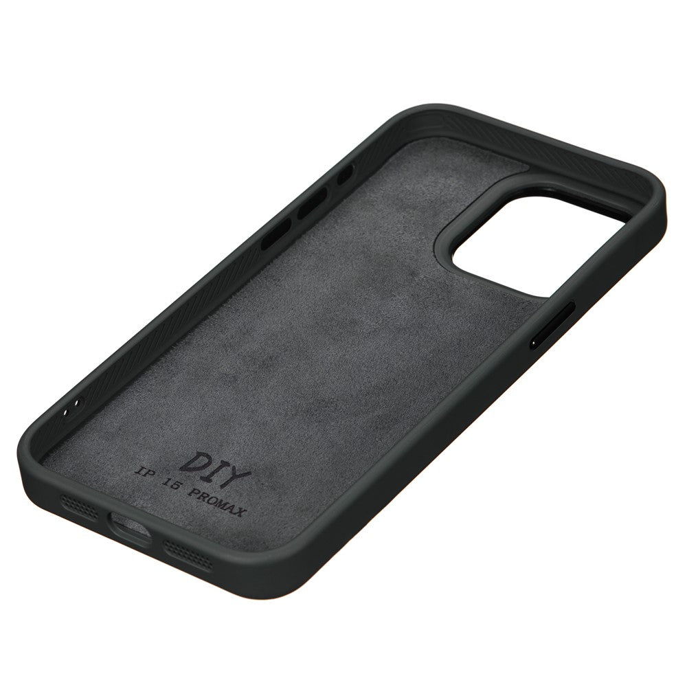 Coque pour Apple iPhone 13 Pro Max, OEM, Écran E-Ink Personnalisé, Noir