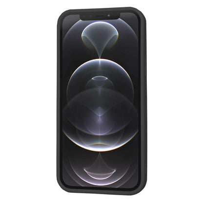 Coque pour Apple iPhone 12 Pro, Techsuit, SoftFlex, Noire