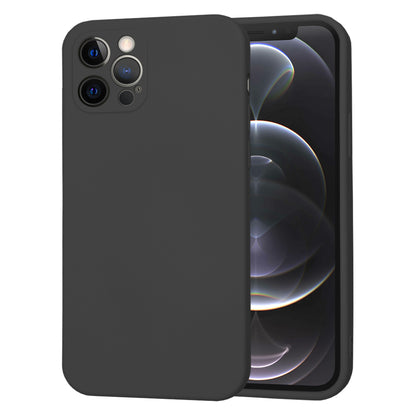 Coque pour Apple iPhone 12 Pro, Techsuit, SoftFlex, Noire