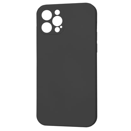 Coque pour Apple iPhone 12 Pro, Techsuit, SoftFlex, Noire