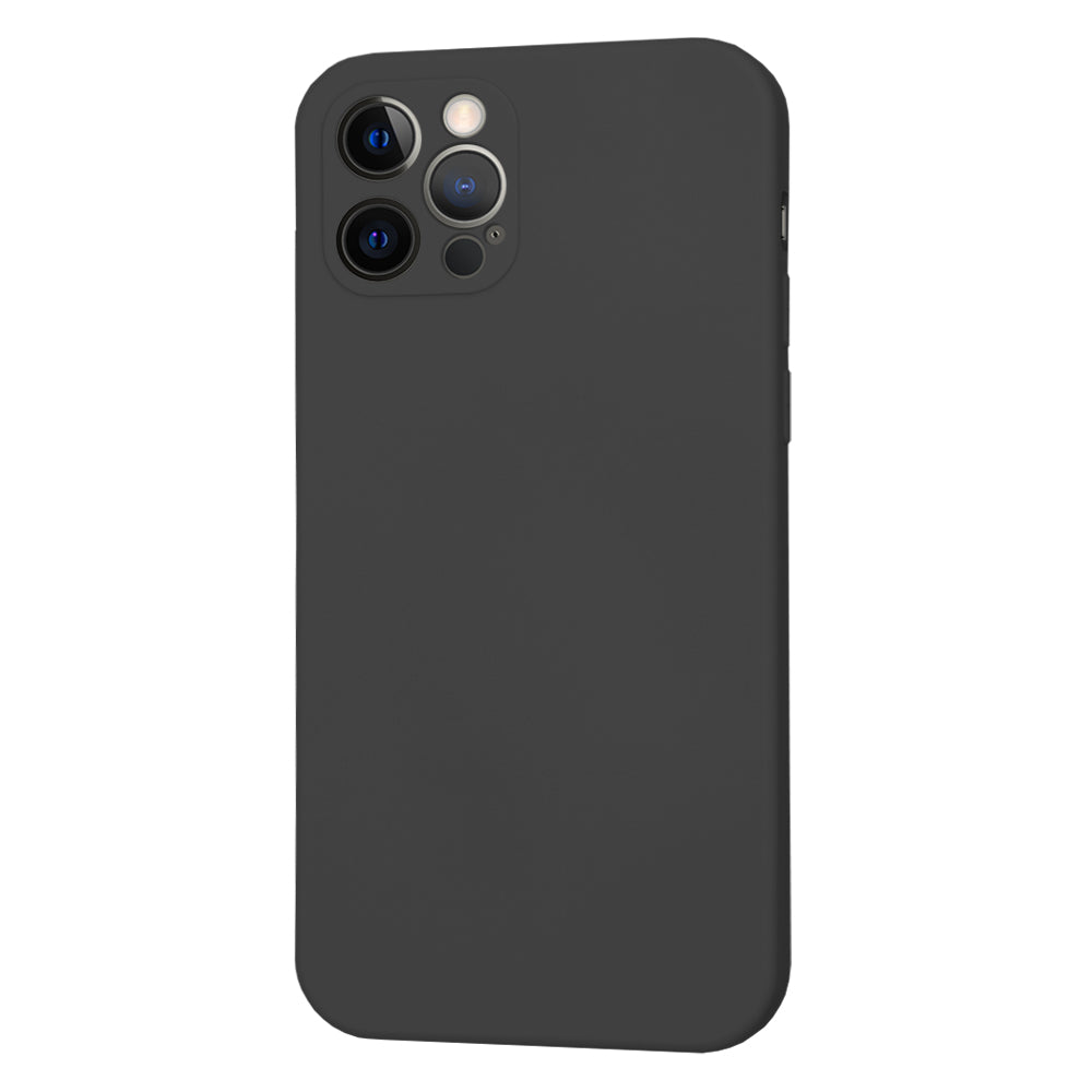 Coque pour Apple iPhone 12 Pro, Techsuit, SoftFlex, Noire