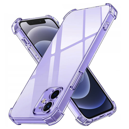 Coque pour Apple iPhone 12, Techsuit, Anti-choc Claire, Transparente