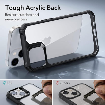 Coque pour Apple iPhone 14 / 13, ESR, Air Armor, Noire Transparente