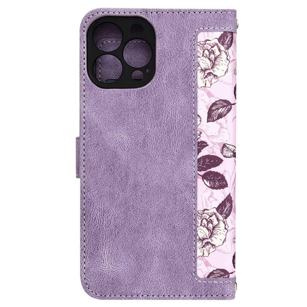 Coque pour Apple iPhone 13 Pro Max, Techsuit, FlipCraft, Violet