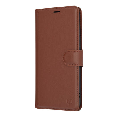Coque pour Apple iPhone 13 Pro Max, Techsuit, Leather Folio, Marron