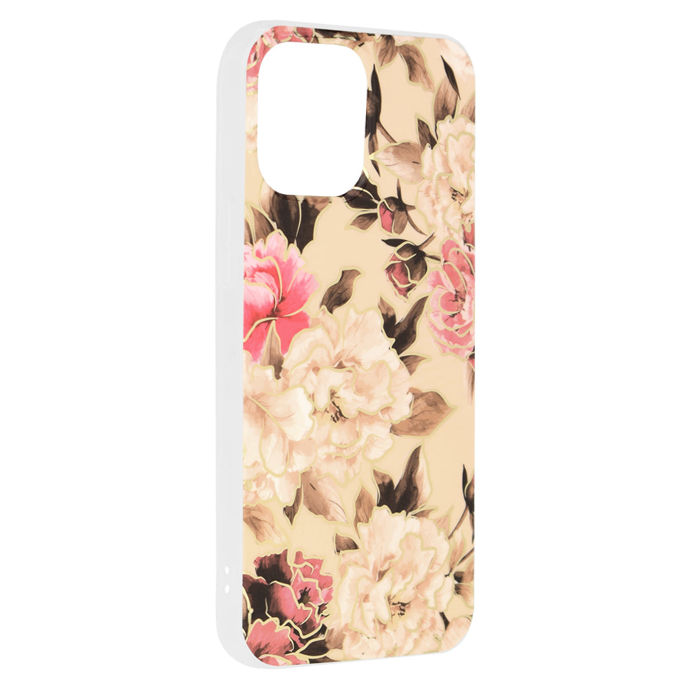 Coque pour Apple iPhone 13 Pro Max, Techsuit, Marble, Beige
