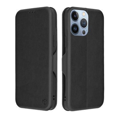 Coque pour Apple iPhone 13 Pro Max, Techsuit, Safe Wallet Plus, Noire