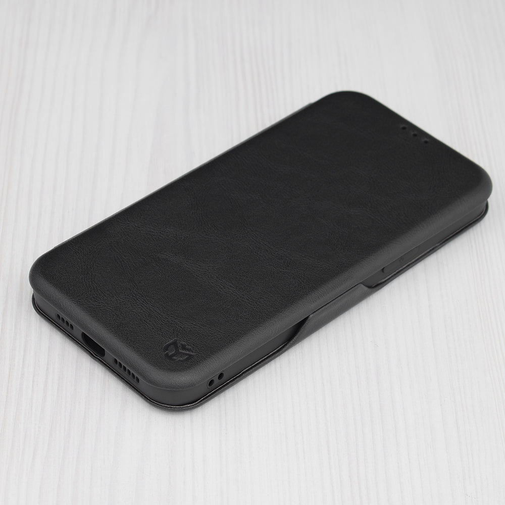 Coque pour Apple iPhone 13 Pro Max, Techsuit, Safe Wallet Plus, Noire