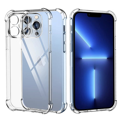 Coque pour Apple iPhone 13 Pro Max, Techsuit, Anti-choc Claire, Transparente