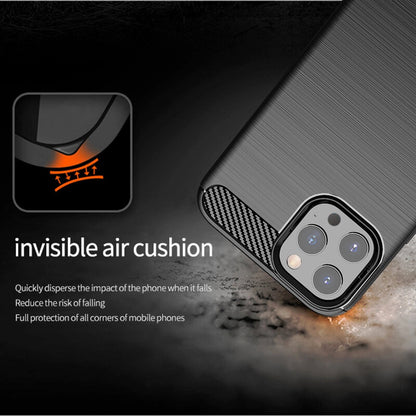 Coque pour Apple iPhone 13 Pro, Techsuit, Carbone, Noire
