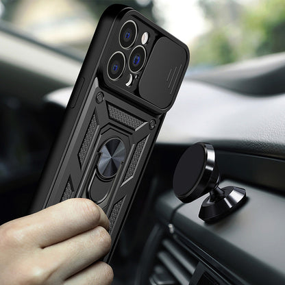 Case for Apple iPhone 13, Techsuit, CamShield, Black